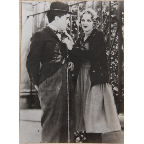 Charlie Chaplin originale pressefotos fra Statens filmcentral 4stk