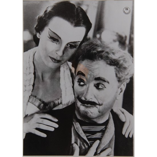 Charlie Chaplin pressefotos fra filmen Rampelys (Limelight) 2stk