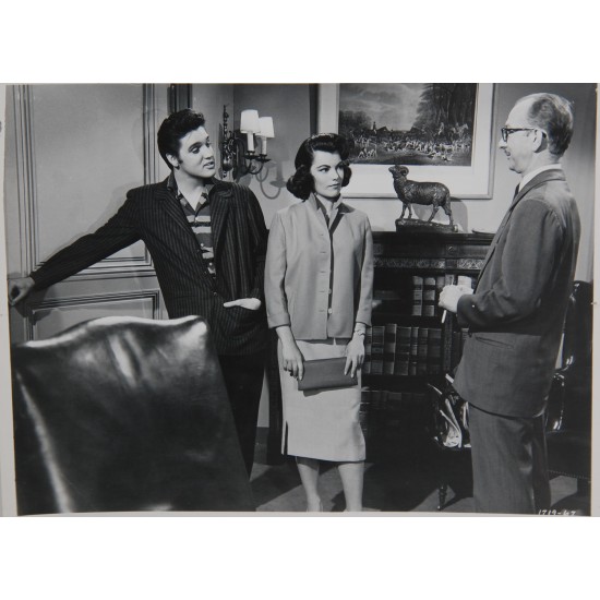 Elvis Presley originalt pressefoto fra filmen Den gyldne guitar (Loving You)(1957)
