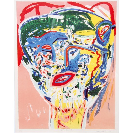 Jørgen Nash: 'Betty Blue III', lithograph Jørgen Nash: 'Betty Blue III', lithograph