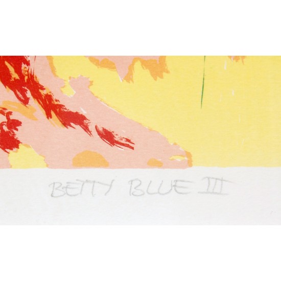 Jørgen Nash: 'Betty Blue III', lithograph Jørgen Nash: 'Betty Blue III', lithograph