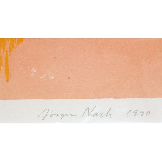 Jørgen Nash: 'Betty Blue III', lithograph Jørgen Nash: 'Betty Blue III', lithograph