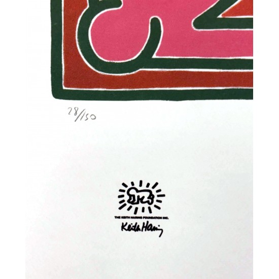 Keith Haring (USA, 1958-1990) "Pop-Art"