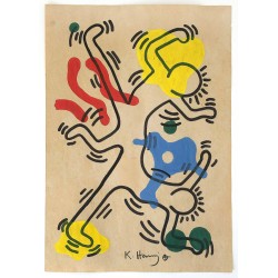 Keith Haring (USA, 1958-1990) "Pop-Art" Keith Haring (USA, 1958-1990) "Pop-Art"
