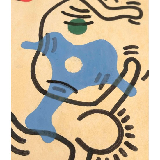Keith Haring (USA, 1958-1990) "Pop-Art" Keith Haring (USA, 1958-1990) "Pop-Art"