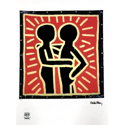 Keith Haring (USA, 1958-1990) "Pop-Art" Keith Haring (USA, 1958-1990) "Pop-Art"