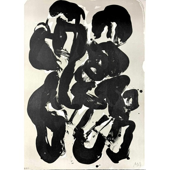 Mogens Andersen Litografi 77x56cm