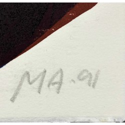 Mogens Andersen Litografi 65x48cm Mogens Andersen Litografi 65x48cm