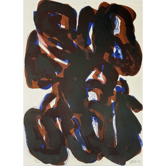 Mogens Andersen Litografi 65x48cm