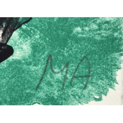 Mogens Andersen Litografi 76x55cm Mogens Andersen Litografi 76x55cm