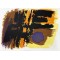 Alfred Manessier Litografi 56x76 cm. Composition Abstraite (1975)