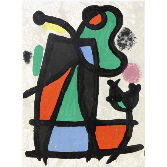 Joan Miró (1893-1983). Derrière le Miroir no 186.