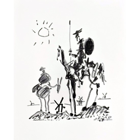 Pablo Picasso (1881 - 1973) Don Quixote 