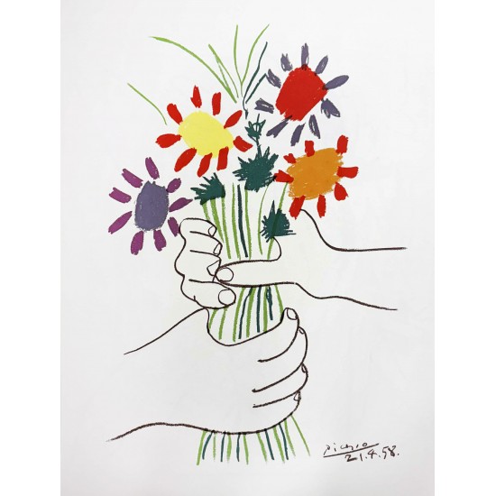 Pablo Picasso (1881 - 1973) Le  Bouquet 
