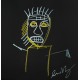 JEAN-MICHEL BASQUIAT, Oliekridt på karton