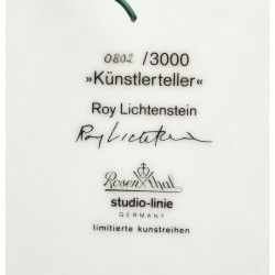 Roy Lichtenstein: Edition 0802/3000. Porcelain.