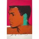 Andy Warhol “Muhammed Ali" Grafisk tryk,  Original signatur.
