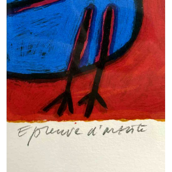 Corneille Epreuve d'artiste 2001 Corneille Epreuve d'artiste 2001
