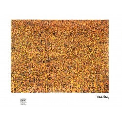 Keith Haring Litografi The Last Rainforest 70x50cm