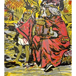 Per Kirkeby Figurkomposition 1839B