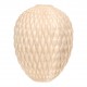 Anders Børgesen beige vase H: 22,5 Cm.