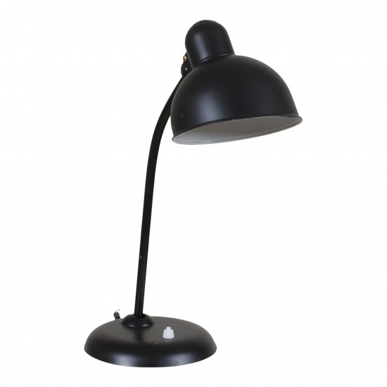 Christian Dell sort bordlampe