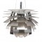 Poul Henningsen: Koglen/Artichoke Ø: 48 cm with brushed steel