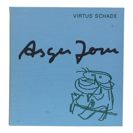 Asger Jorn, Virtus Schade: Asger Jorn, Kbh 1965 with 4 original lithographies