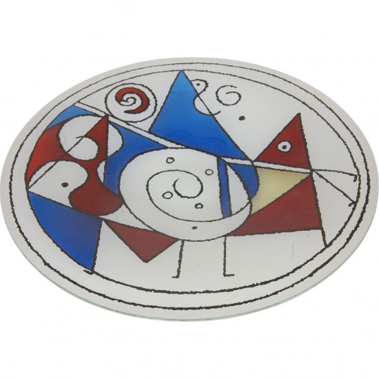 Ejler Bille glas fad Ø 45 Cm