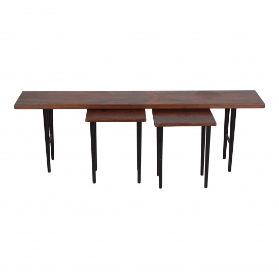 Kurt Østervig Rosewood nesting tables