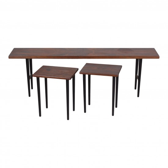 Kurt Østervig Rosewood nesting tables