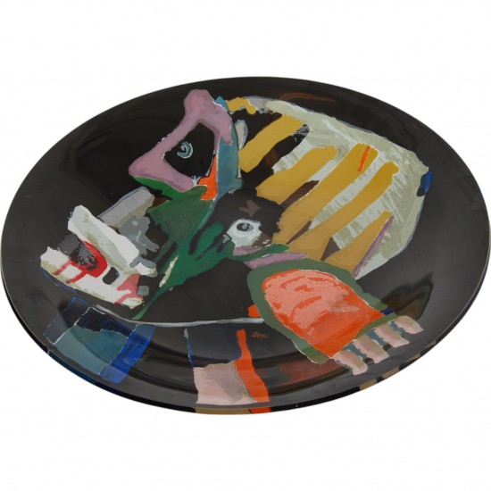 Leif Sylvester glass dish Ø: 38 Cm