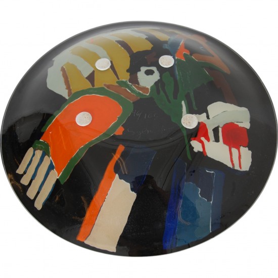 Leif Sylvester glass dish Ø: 38 Cm