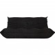 Lignet Roset 3.personers TOGO sofa i gråt Alcantara stof