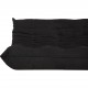 Lignet Roset 3.personers TOGO sofa i gråt Alcantara stof
