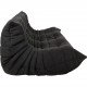 Lignet Roset 3.personers TOGO sofa i gråt Alcantara stof