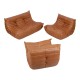 Michel Ducaroy Togo sofa set leather (3)