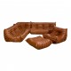 Michel Ducaroy Togo sofa set leather (5)