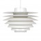 Sven Middelboe Verona white pendant Ø: 52