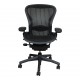 Aeron Kontorstol Sort str B