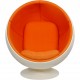 Eero Aarino ball chair i orange stof