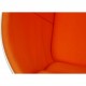 Eero Aarino ball chair i orange stof