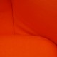 Eero Aarino ball chair i orange stof