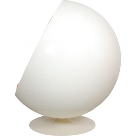 Eero Aarino ball chair i orange stof