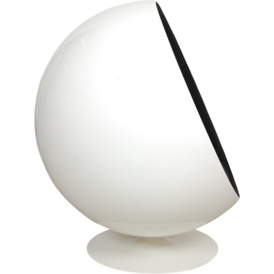 Eero Aarino Ball chair in black fabric