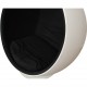 Eero Aarino Ball chair in black fabric