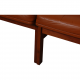 Ole Gjerløv-Knudsen 4-personers modulin sofa i cognac læder