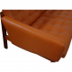 Ole Gjerløv-Knudsen 4-personers modulin sofa i cognac læder