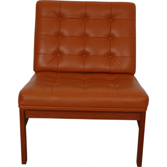Ole Gjerløv-Knudsen 4-personers modulin sofa i cognac læder