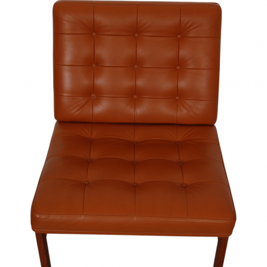 Ole Gjerløv-Knudsen 4-personers modulin sofa i cognac læder